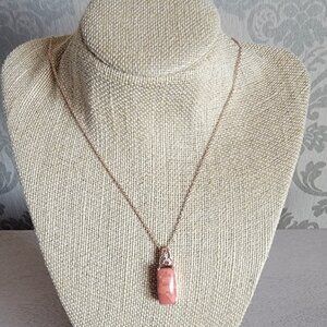 Orange Turquoise Necklace